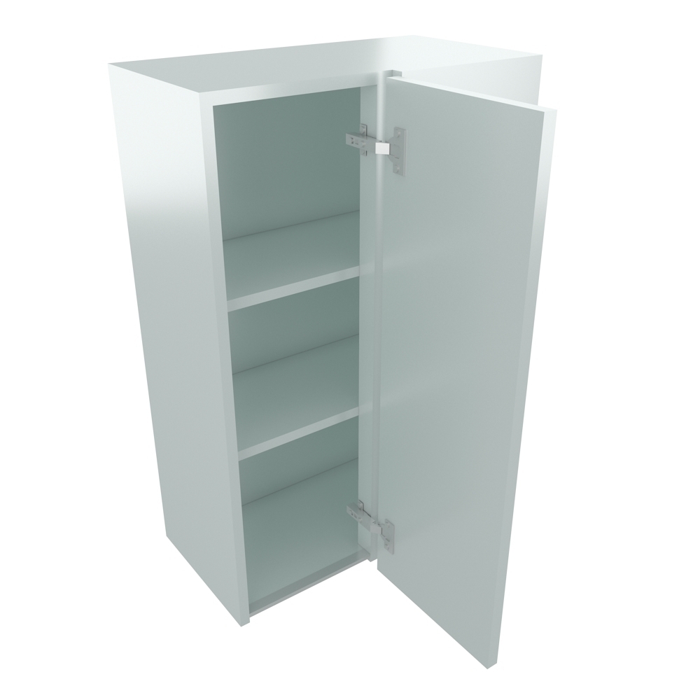 600mm True Handleless Corner Wall Unit - 300mm Door (Right Blank) (High) Denia W