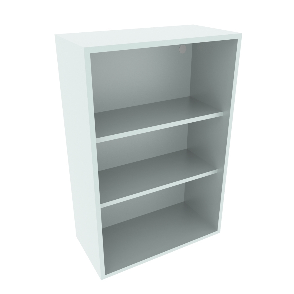 600mm Wall Open Display Unit (High) Rivermoor Bespoke W