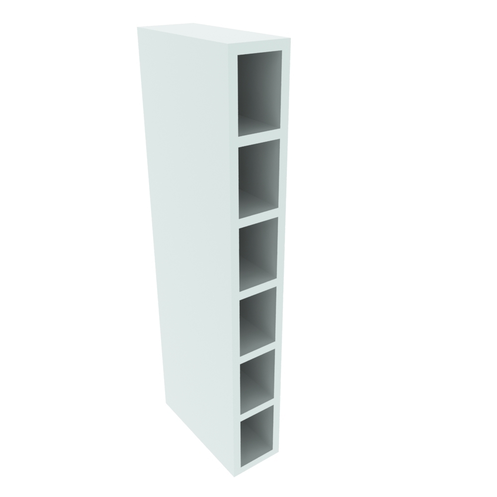 125mm Wine Wall Unit (High) Rivermoor Bespoke W