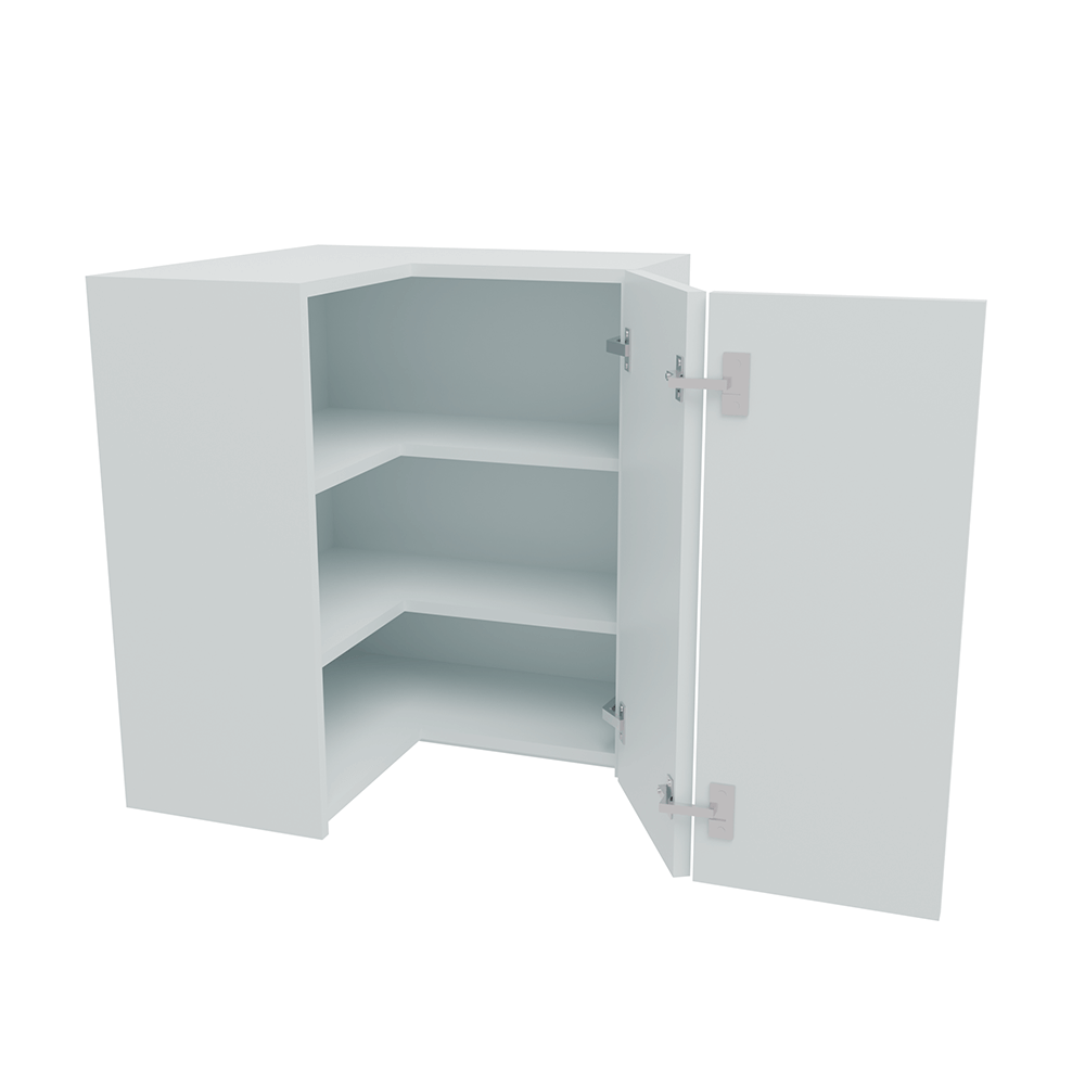620 x 620mm True Handleless L-Shape Corner Wall Unit (Medium) Denia W
