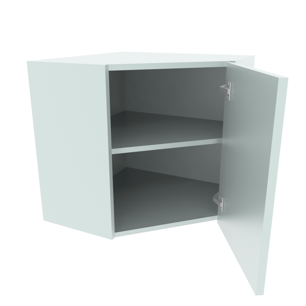 600 x 600mm Diagonal Corner Wall Unit (Low) Ultimo W