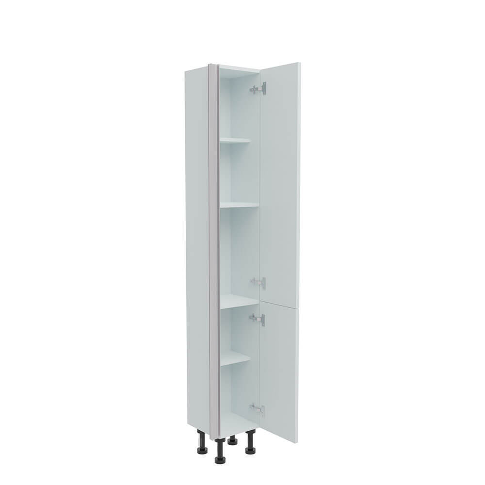 300mm True Handleless Tall Larder Unit - 715mm Lower Door - Right Hand (Medium) (300mm Deep) Denia W