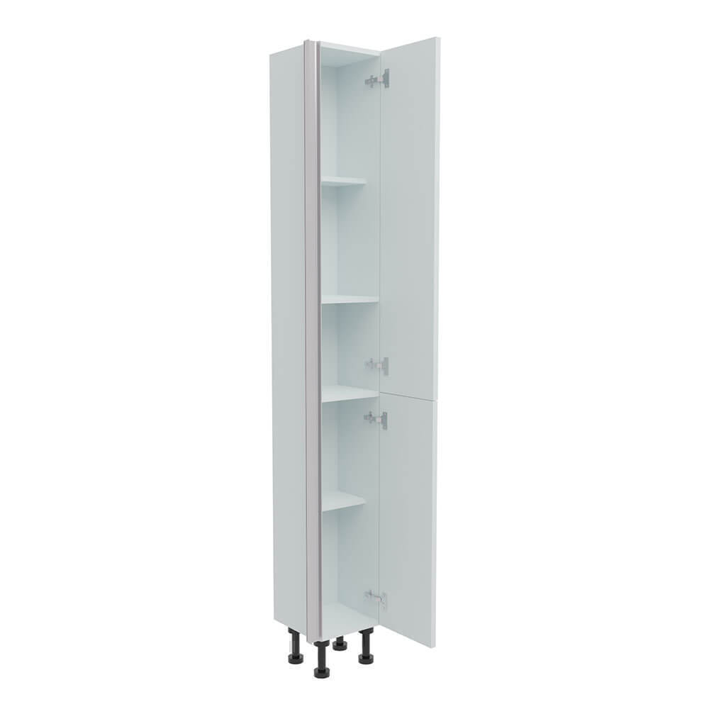 300mm True Handleless Tall Larder Unit - 895mm Lower Door - Right Hand (High) (300mm Deep) Denia W