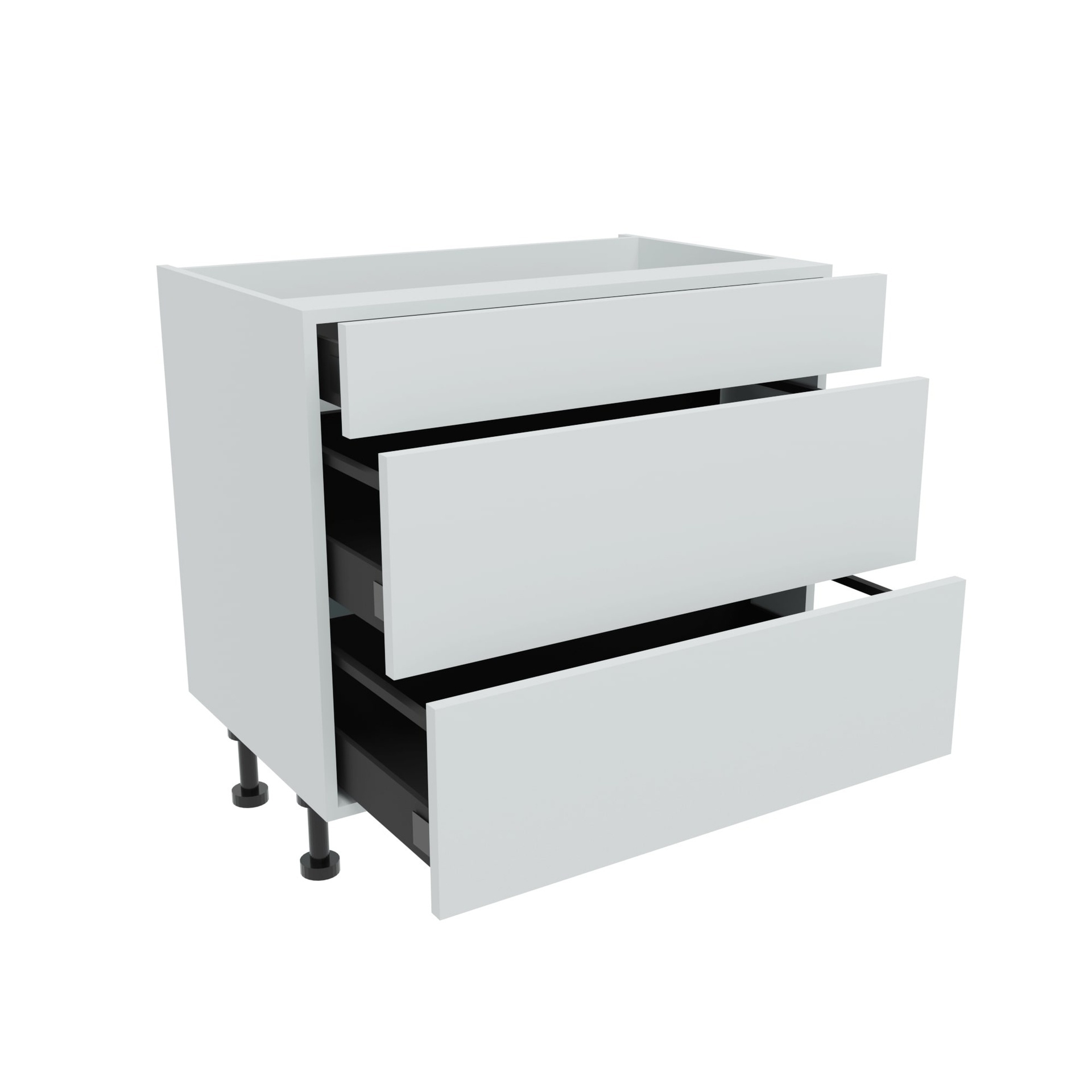 900mm 3 Drawer Base Unit Treviso W