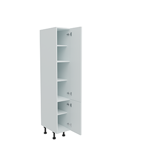 300mm Tall Larder Unit - 570mm Lower Door (Low) Ultimo W