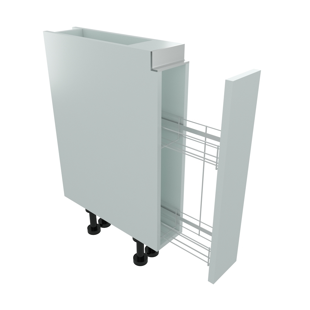 150mm True Handleless Pull Out Base Unit Liscio W