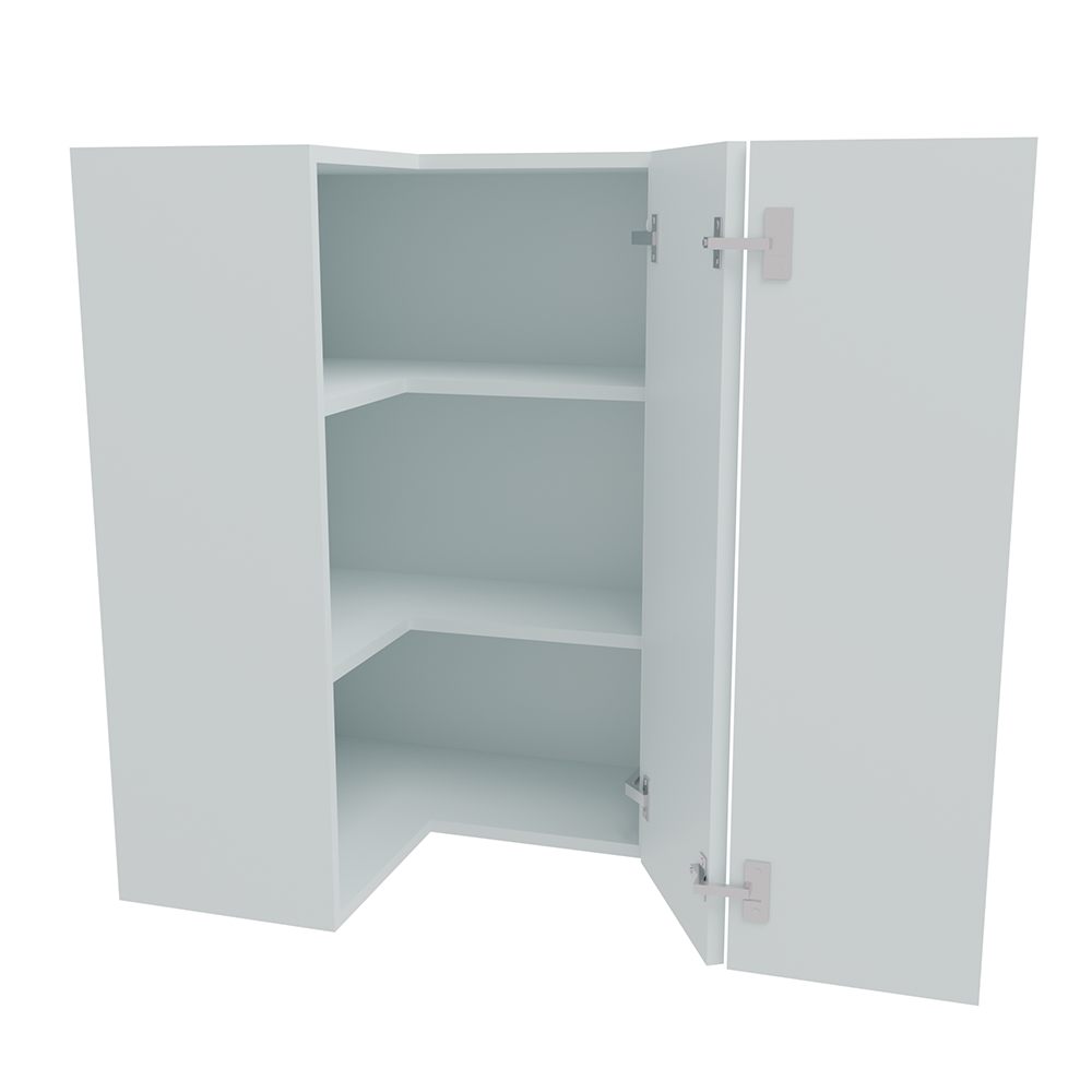 600 x 600mm L-Shape Corner Wall Unit (High) Treviso W