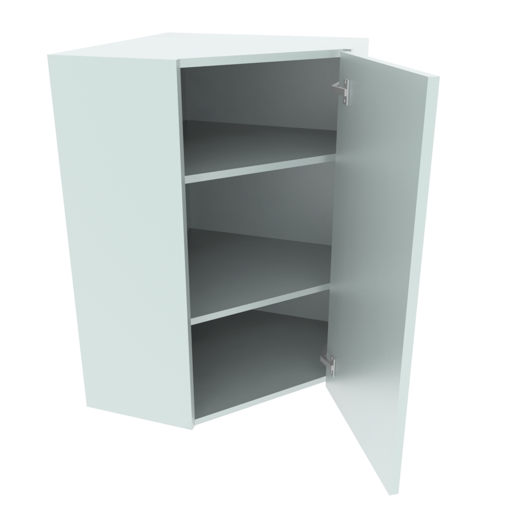 600 x 600mm Diagonal Corner Wall Unit (High) Treviso W