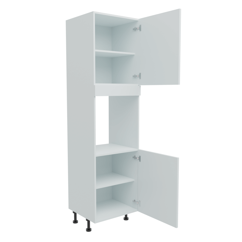 600mm Tall Single Oven Housing with Doors (High) Treviso W