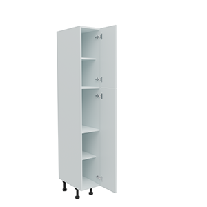 300mm Tall Larder Unit - 715mm Lower Door (Medium) Treviso W
