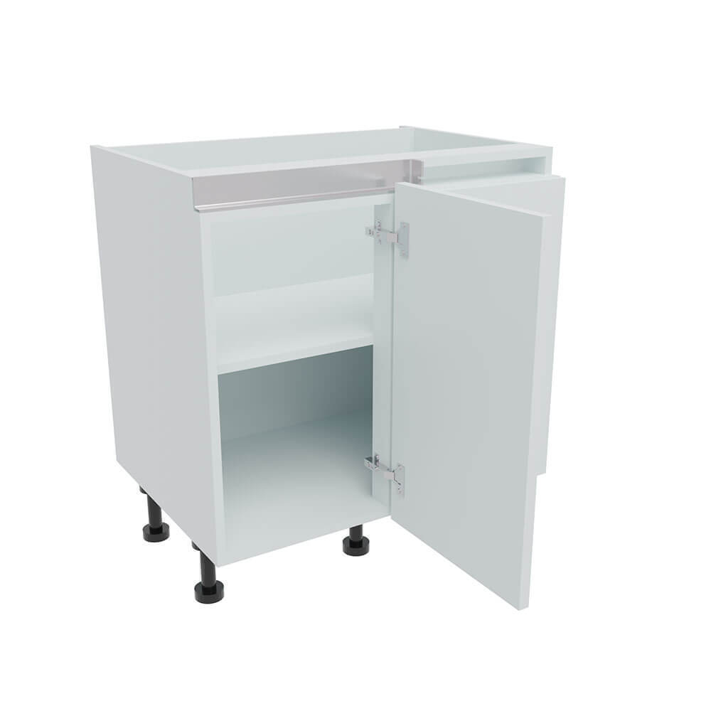 800mm True Handleless Highline Corner Base Unit - 400mm Door (Right Blank) Denia W
