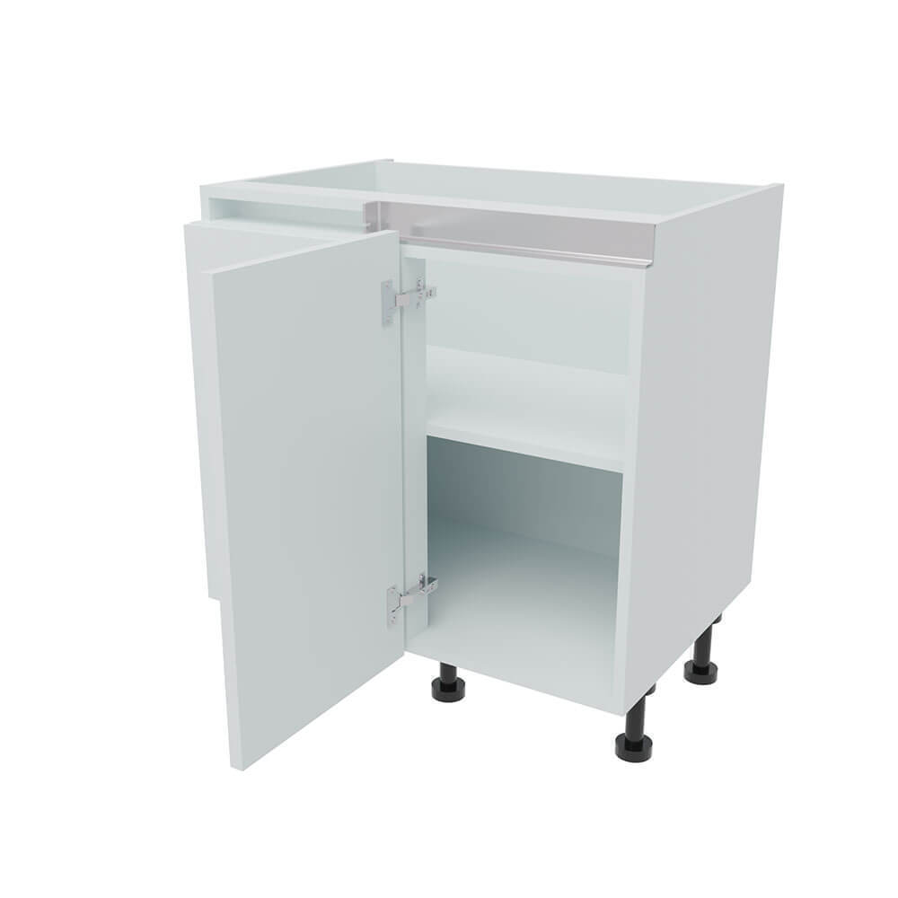 800mm True Handleless Highline Corner Base Unit - 400mm Door (Left Blank) Denia W