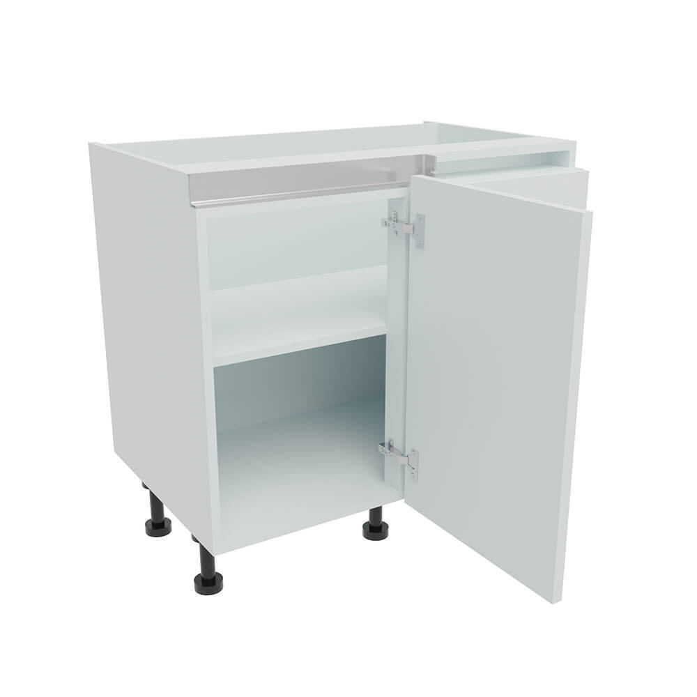 900mm True Handleless Highline Corner Base Unit - 450mm Door (Right Blank) Denia W