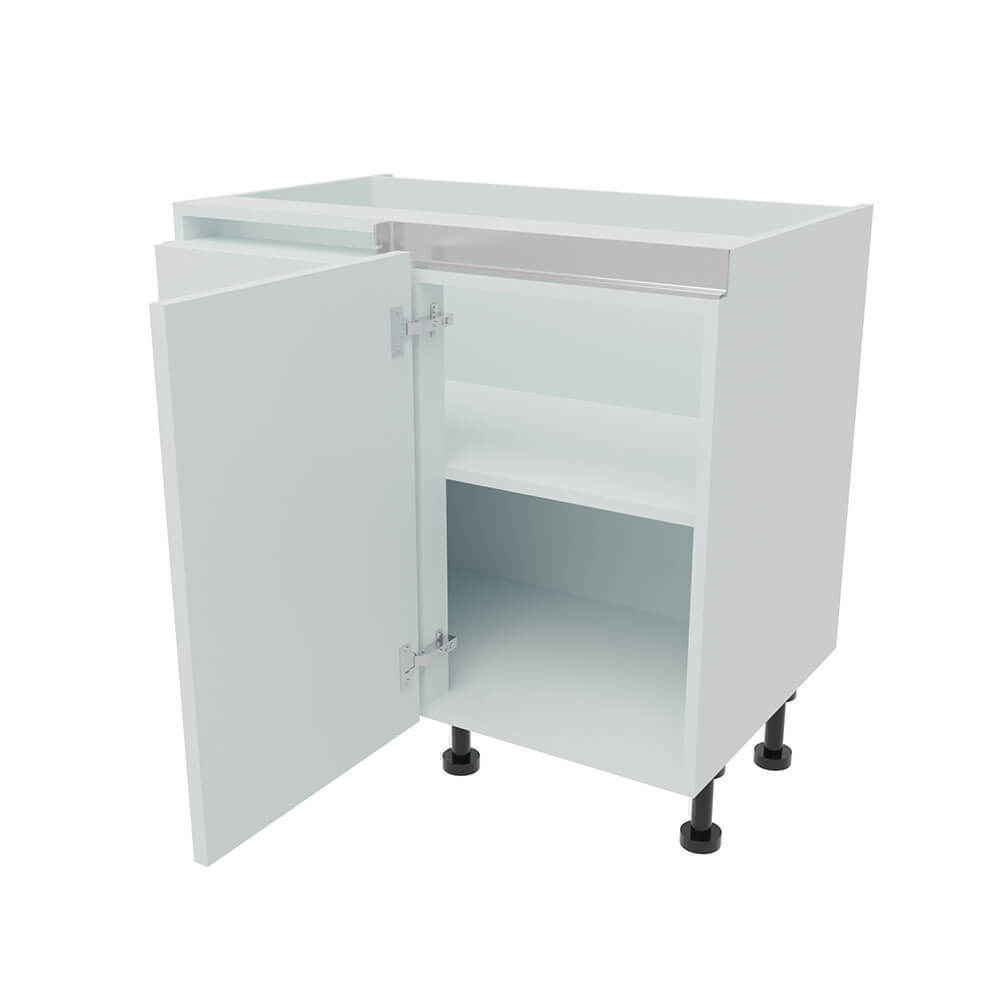 900mm True Handleless Highline Corner Base Unit - 450mm Door (Left Blank) Denia W