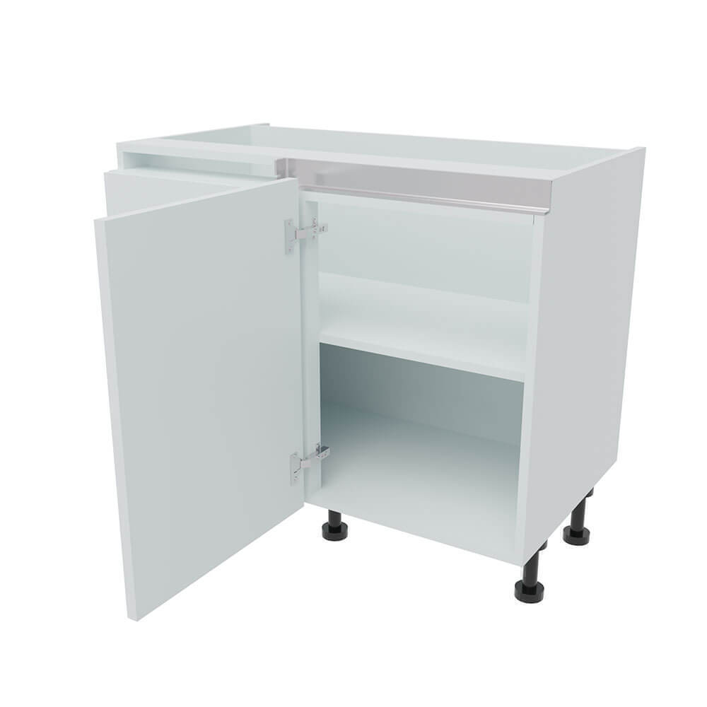 1000mm True Handleless Highline Corner Base Unit - 500mm Door (Left Blank) Denia W