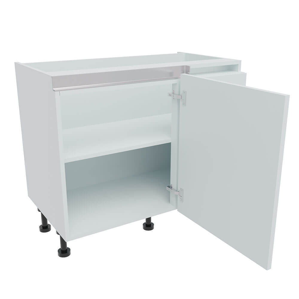 1000mm True Handleless Highline Corner Base Unit - 600mm Door (Right Blank) Denia W