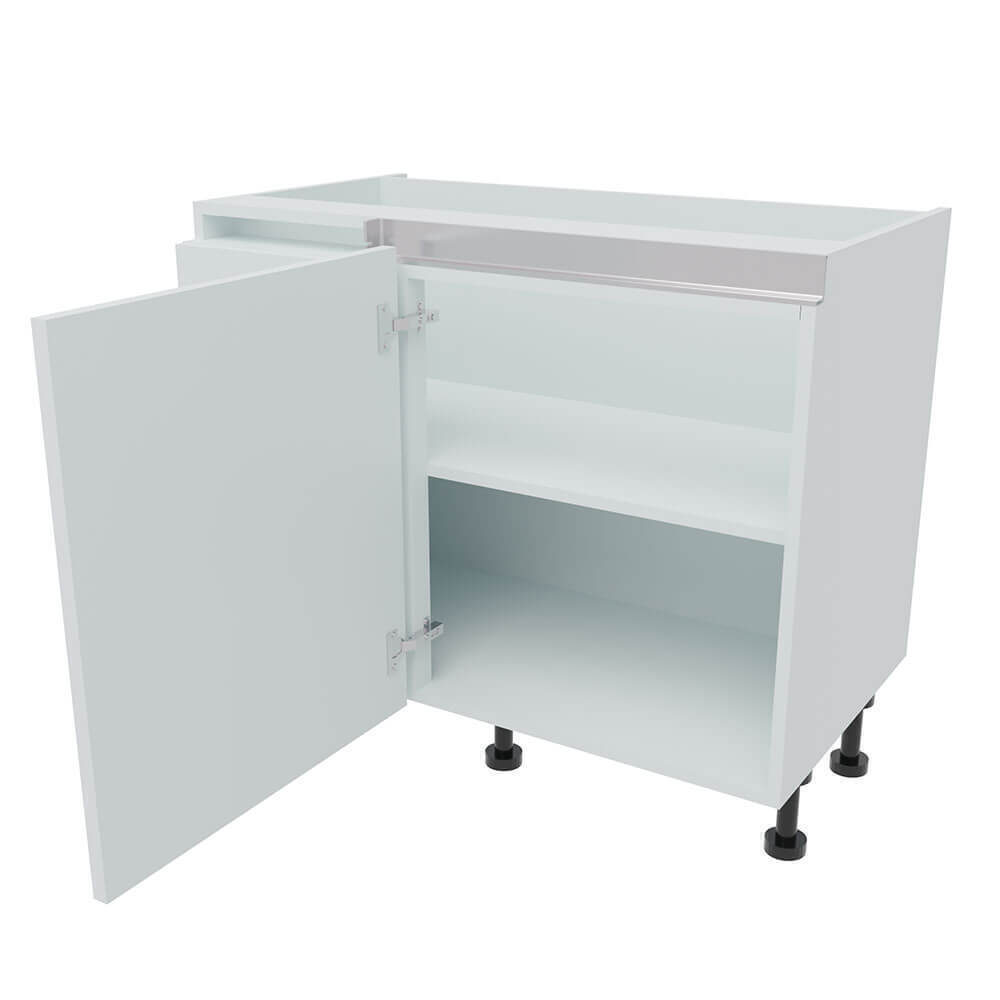 1000mm True Handleless Highline Corner Base Unit - 600mm Door (Left Blank) Denia W