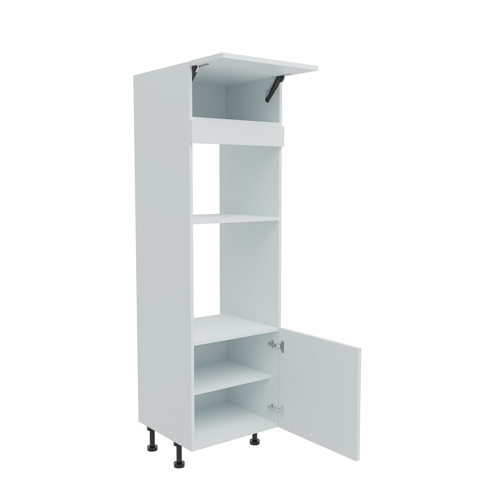 600mm Tall Single Oven & Mic Housing with Doors (Medium) Treviso W