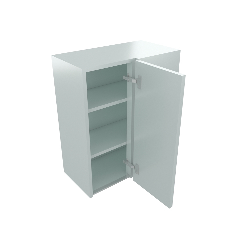 600mm True Handleless Corner Wall Unit - 300mm Door (Right Blank) (Medium) Denia W